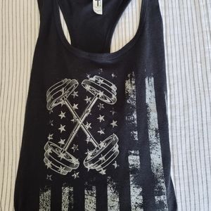 Racerback workout top
